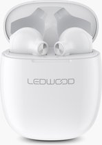 Casque Stéréo Bluetooth 5.0 LEDWOOD T16 - Wit