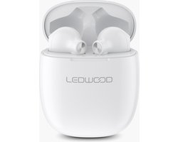LEDWOOD LD-T16-TWS-WHI - EXPLORER T16 TWS in-ear earphones met lange afspeeltijd, wit
