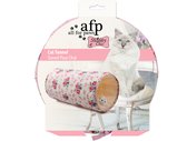 AFP Shabby Chic Summer Time Tunnel Speelgoed voor katten - Kattenspeelgoed - Kattenspeeltjes