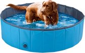 ZOOFARI® Hondenzwembad - Huisdierenzwembad - Blauw - 120 x 30 cm - Zonder oppompen