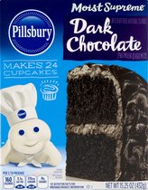 Pillsbury Moist Supreme Dark Chocolate Mix 15.25 oz / 432 gr
