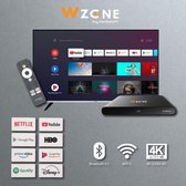 Botech Wzone Android TV Box 4K  - UHD Mediaplayer - Netflix, YouTube, Prime Video, en Disney plus