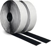 Klittenband 5 meter + Test strips || Zelfklevend - Hoge kwaliteit - Dubbelzijdig