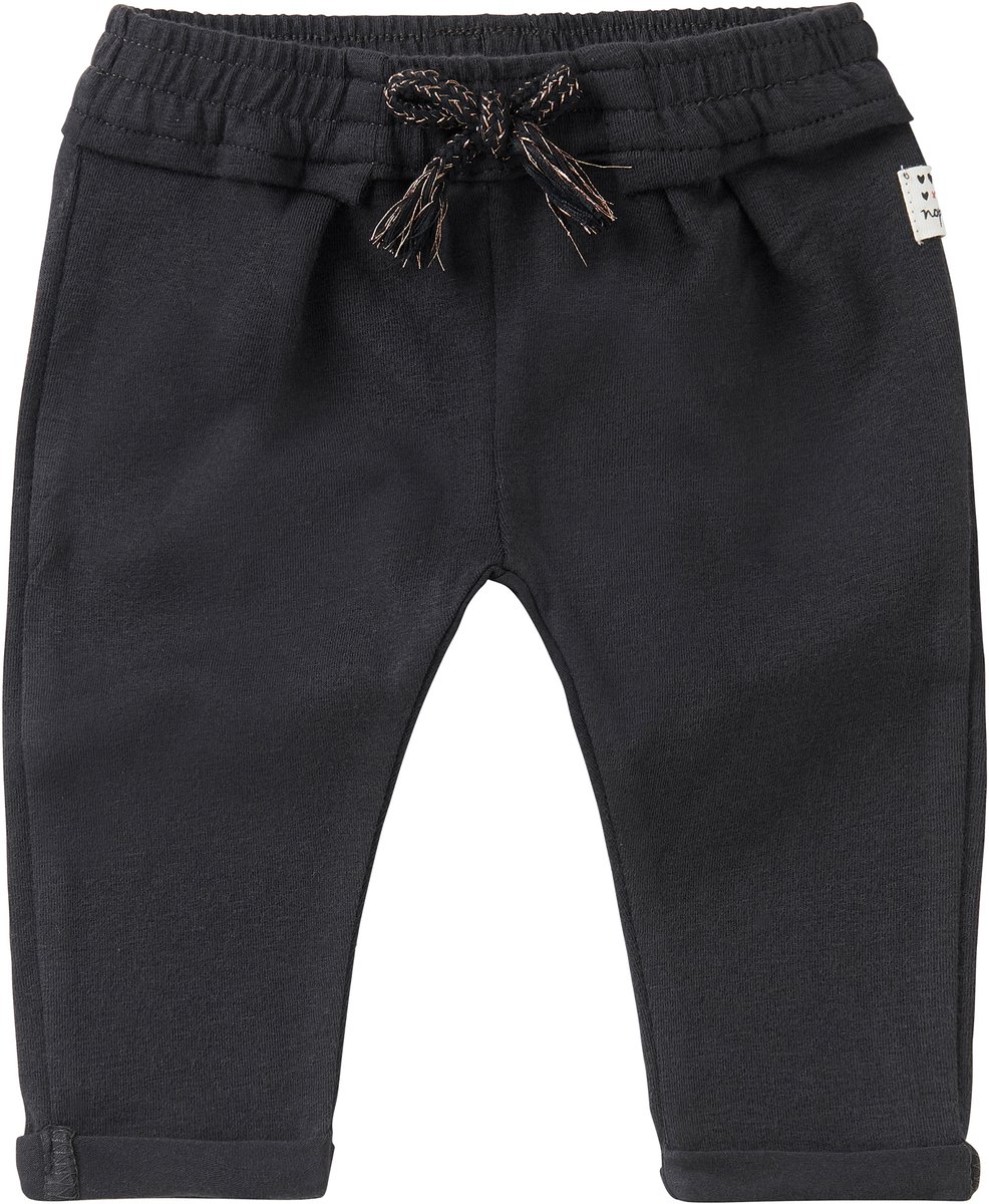 Noppies Baby Meisjes Regular fit meisjesbroek Howick - Phantom - Maat 68