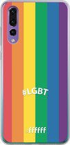 6F hoesje - geschikt voor Huawei P30 -  Transparant TPU Case - #LGBT - #LGBT #ffffff