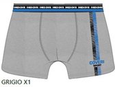 Enrico Coveri Set van 2 stuks katoenen heren mannen boxer, GRIJS en BLAUW kleur, Maat M