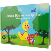 Prentenboek - Eendje Ekko en beertje Bink - willen op vakantie