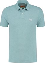 Superdry La Beach Poloshirt - Mannen - licht blauw