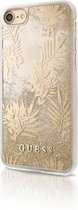 Guess Palm Spring Glitter Case - goud  - voor iPhone 7/8
