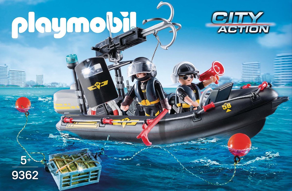 PLAYMOBIL SIE rubberboot 9362 bol