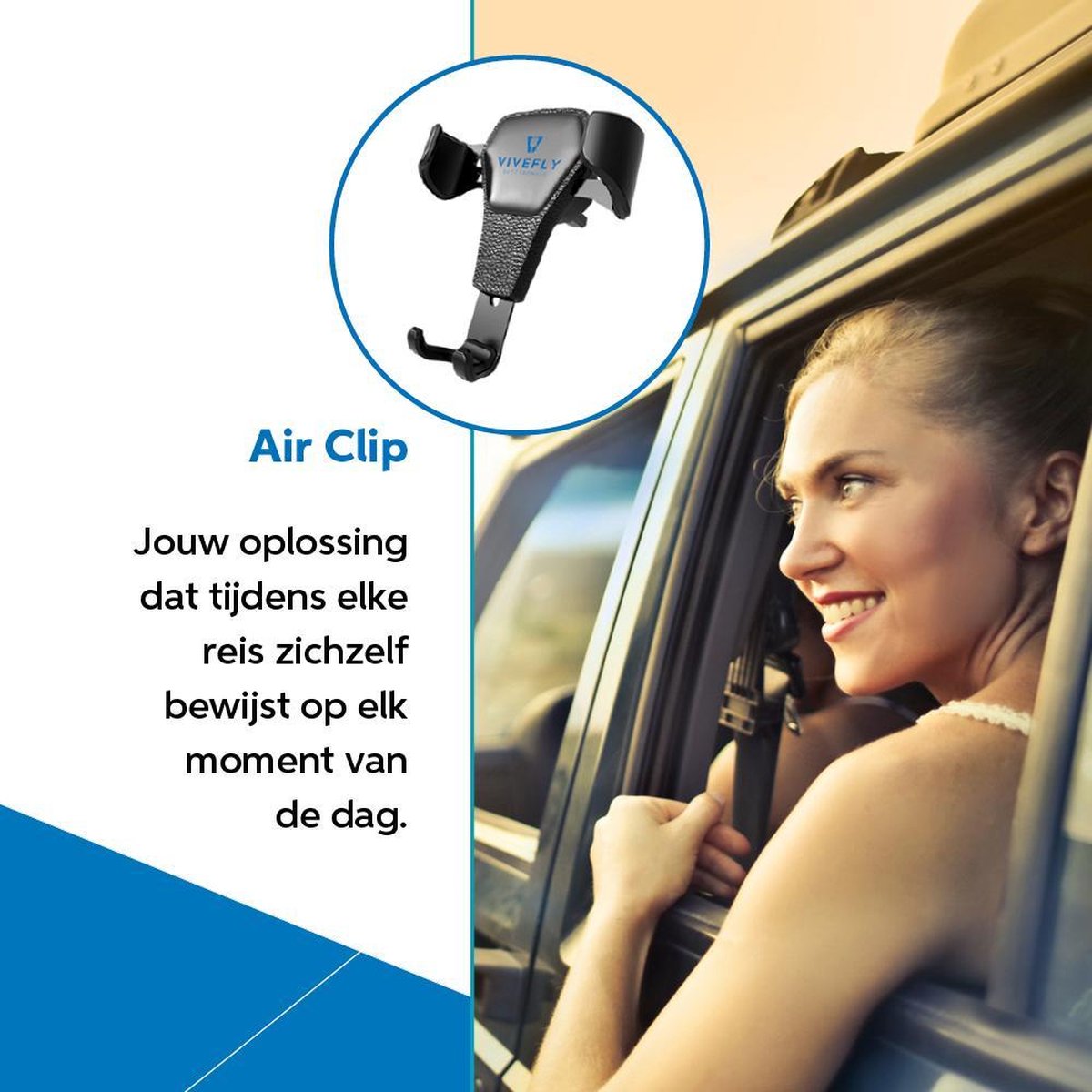 AirClip Gravity: Support telephone voiture grille aeration – villaextraction