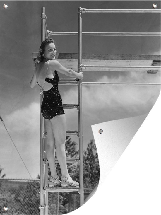 Affiche Vintage ST MALO "Le Plongeoir" - Marcel Travel Posters