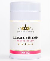 MomentBlend FRUTTO ROSSO - Rooibos & Honeybush Thee - Aardbei Frambozen - 125 gram losse thee