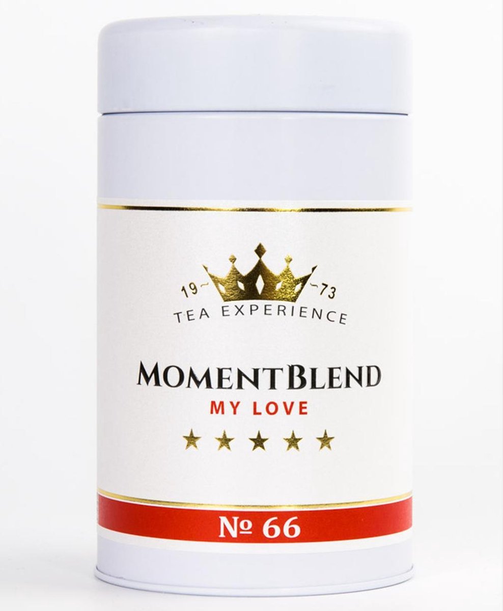 MomentBlend MY LOVE - Groene Thee - Luxe Thee Blends - 125 gram losse thee