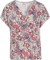 Cassis - Female - T-shirt met kasjmierprint  - Roze