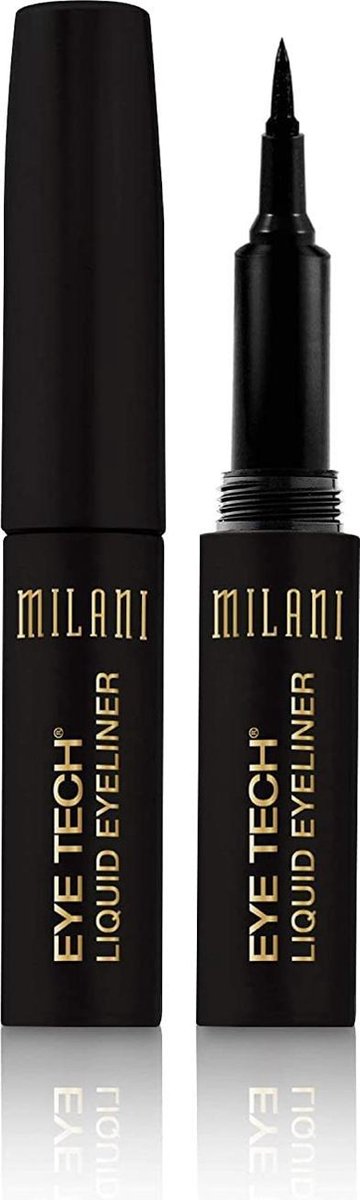 Milani Eye Tech Liquid Eyeliner - 01 Black - Zwart