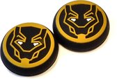 Thumb Grips | Thumb Sticks | Gaming Thumbsticks | Geschikt voor Playstation PS5 PS4 PS3 & Xbox X S One 360 | 1 Set = 2 Thumbgrips | Held | Zwart/Geel