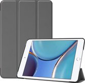 Hoes voor iPad Mini 2021 tablet hoes voor 6e generatie Apple iPad Mini - Tri-Fold Book Case - Grijs