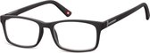 Montana Leesbril Mr73 Unisex Rechthoekig Zwart Sterkte +3.00