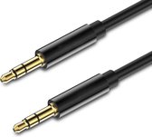 Aux Kabel Jack 3.5mm - Audio Kabel Zwart - 1 Meter - iPhone/Samsung Etc.