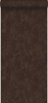 ESTAhome behang geschilderd effect bruin - 136411 - 53 cm x 10,05 m