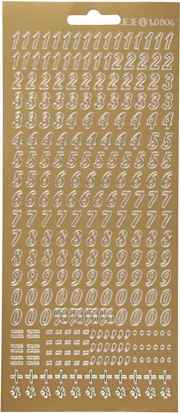 Peacoblue Gold Foil Stickers Seals Embossed Be Brave Be