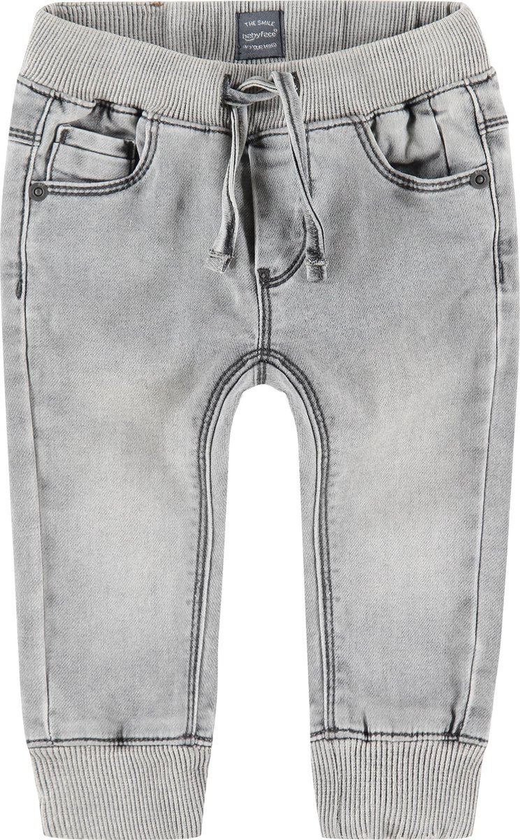 Babyface Jogg Jeans Jongens Jeans - Grey Denim - Maat 92 | bol.com