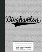 Wide Ruled Line Paper