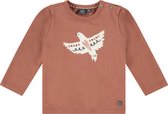Babyface T-Shirt Long Sleeve Meisjes T-shirt - Terra Pink - Maat 110