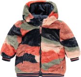 Babyface Winter Jacket Reversible Meisjes Jas - Blue Sea - Maat 92