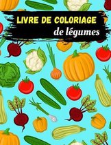 Livre de coloriage de legumes