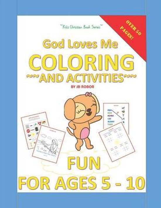 Kids' Christian Book- God Loves You Coloring and Activities  ... - cover
