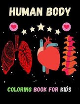 Human Body Coloring Book For Kids