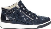 Ara dames hoge sneaker - Blauw - Maat 41