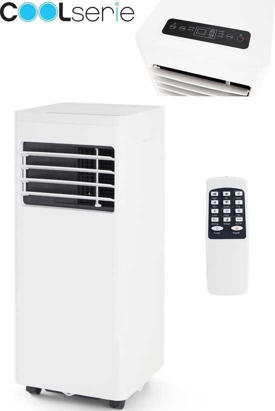 Mobiele airco met luchtontvochtiger en ventilator - 3-in-1 airconditioning 7000BTU- incl. afstandsbediening