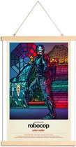 JUNIQE - Posterhanger Robocop popart -30x45 /Kleurrijk