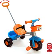 Akar Toys - Bonibike - 3 Wieler Met Duwstang / 3 Wieler / Driewieler Met Duwstang / Driewieler / Loopfiets - Oranje