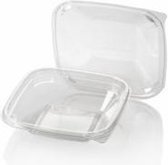 Dome Pack vierkant 190x190mm helder/zwart combi (150 st.)