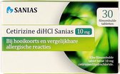 Sanias Allergietabletten Cetirizine diHCI 10 mg - 30 tabletten
