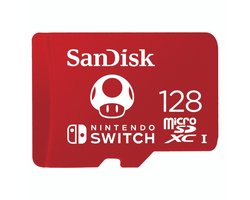 SANDISK Extreme Micro SDXC 128 GB voor Nintendo Switch