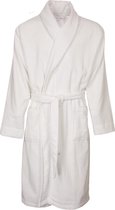 Temptation dames katoenen Badjas - White  - XL  - Wit