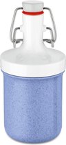 Waterfles, 0.2 L, Organic Blauw - Koziol | Plopp To Go Mini