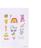 Kaart - Postcard - Geboorte - Baby nieuws - LGBT+ - Gay - Lesbisch - Rainbowfamily - Monique Wijnschenk