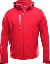 Milford softshell jacket heren rood xxl