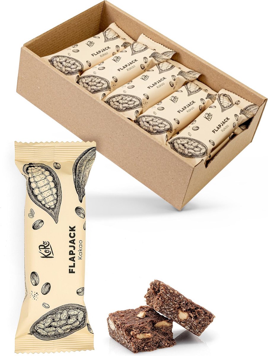 Goedkoopste KoRo | Bio haverreep chocolade 15 x 60 g