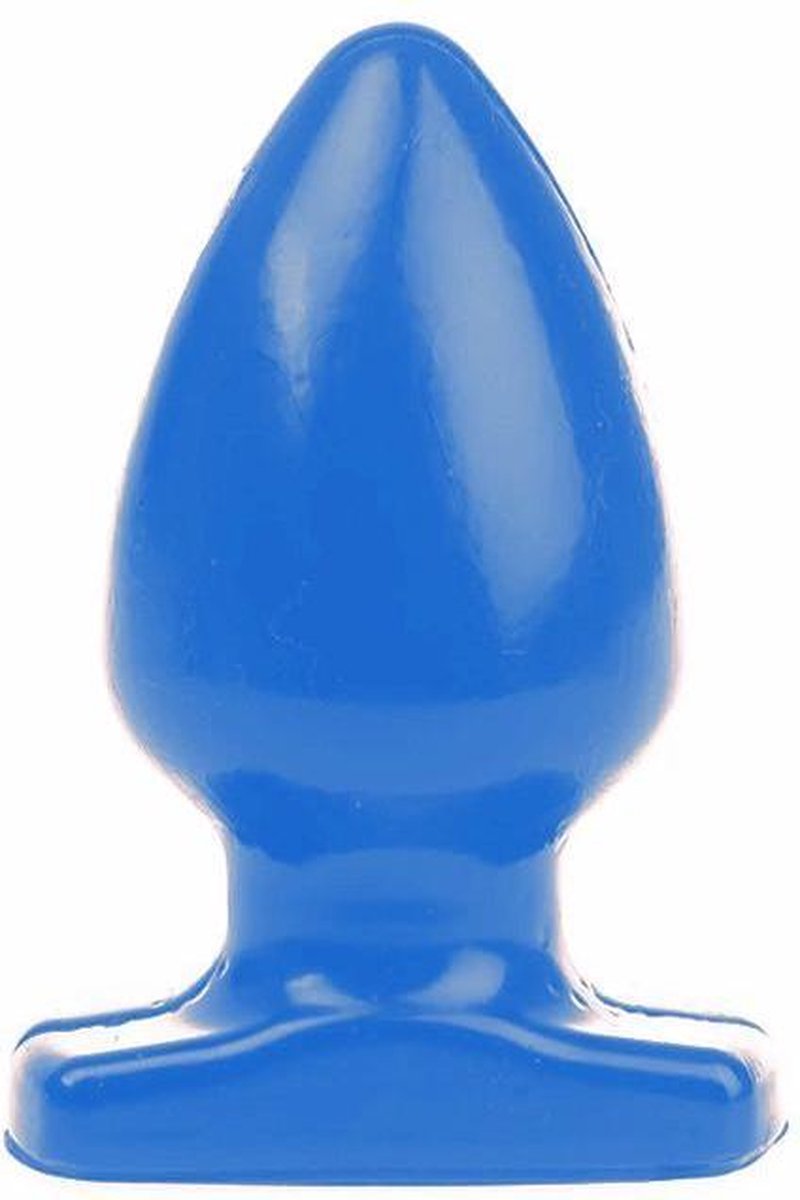 I Love Butt - Bolvormige Buttplug - S - Blauw