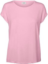 Vero Moda T-shirt Vmava Plain Ss Top Ga Noos 10187159 Roseate Spoonbill Dames Maat - S