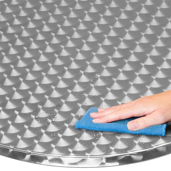 Miroir de salle de bain rond 60 cm bord brillant | Leroy Merlin