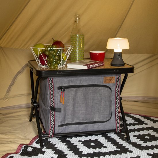 Bo-Camp - Tafellamp met kap - Sirius - High Power LED - 70 Lumen - Grijs van Merkloos — afbeelding 3