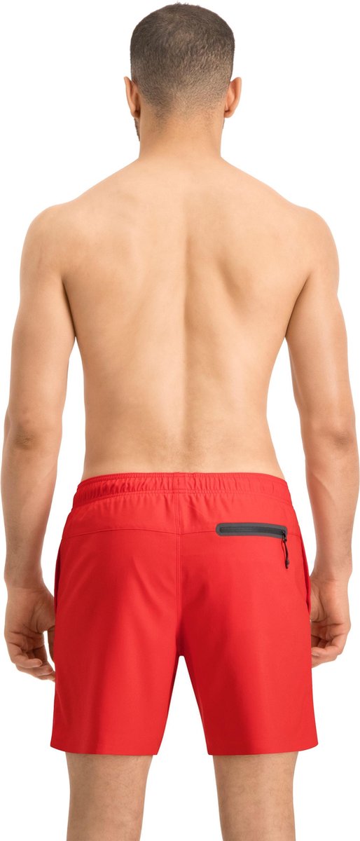 PUMA Swim Medium Short Heren Zwembroek - rood — afbeelding 6